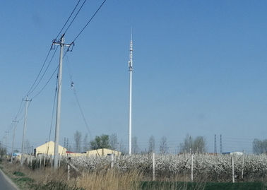 Torre monopolar de las telecomunicaciones del G/M, torre de comunicación monopolar de la difusión TV