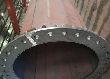 Transmisión de acero de alto voltaje poste, torre de acero de poste de la corriente eléctrica