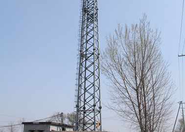 Torre monopolar Legged de 4 telecomunicaciones, torre autosuficiente de la célula del enrejado