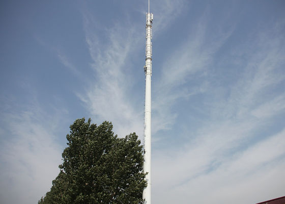 Torre de la célula del acero 5G del EN S355 de las BS para la transmisión y la recepción de la señal del teléfono móvil